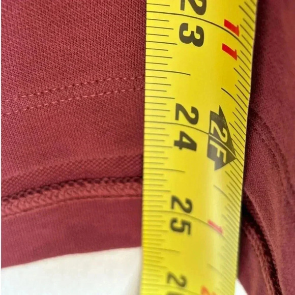 Gymshark Mens Long Sleeve Hoodie Pullover Maroon Size Small - Picture 4 of 9